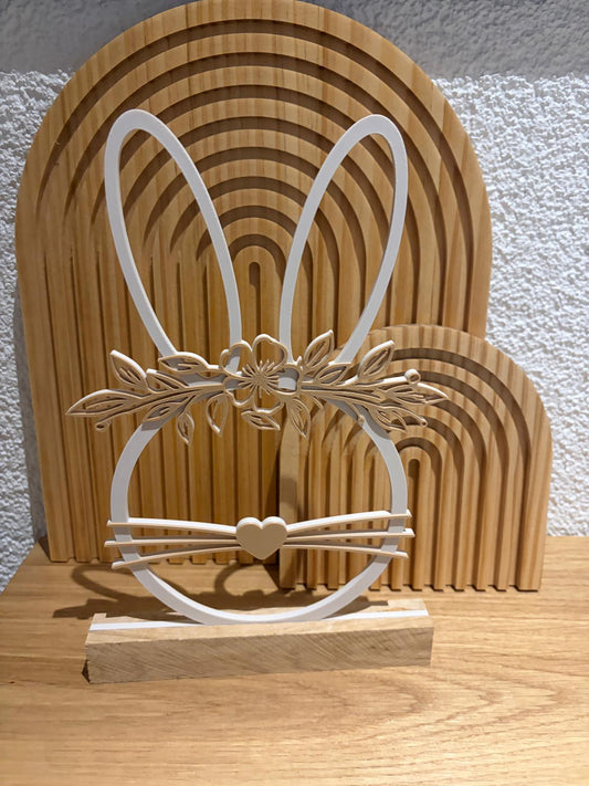 Hase Herz Aufsteller